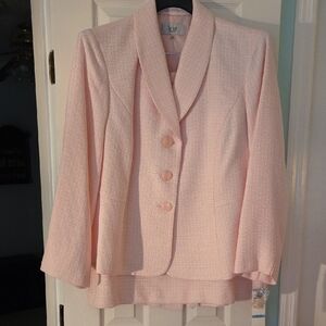 Le Suit Soft Pink Women's Blazer
